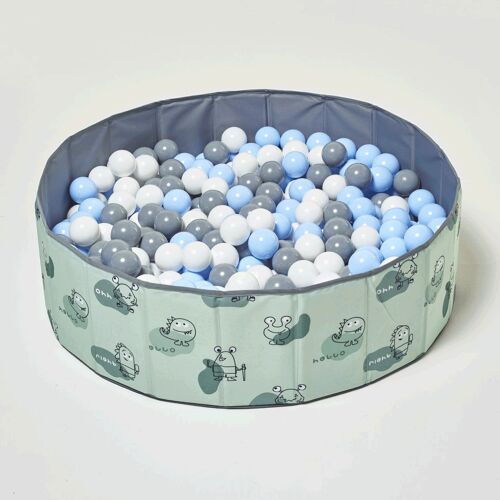 Resealable Pool for Mint Green Balls