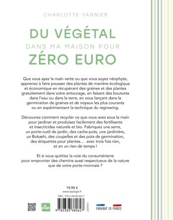 LIVRE - Du végétal dans ma maison pour zéro euro 3