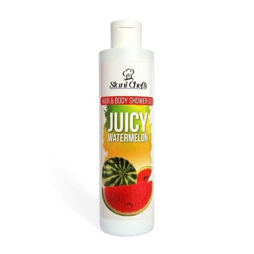 Water Melon Juice Hair & Body Shower Gel, 250 ml