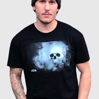 T-shirt Skull Cloud - Noir