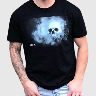 T-shirt Skull Cloud - Noir