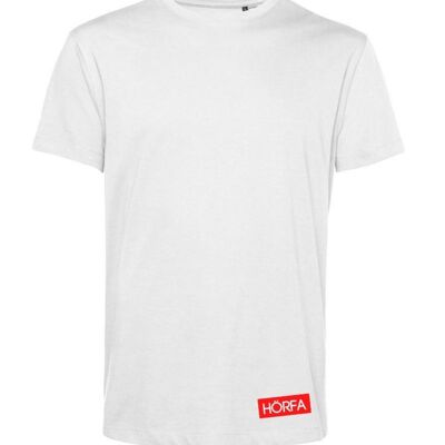 T-shirt Red Label in bianco - bianco