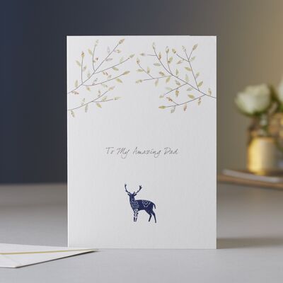 Stag Amazing Dad Card