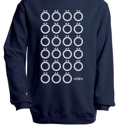 Multilaut Sweatshirt in Marineblau - Marineblau