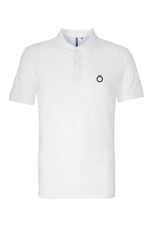 Umlaut Classic Pölö Shirt in White - White