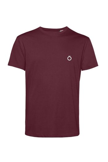 T-Shirts Örganic - Bordeaux 1