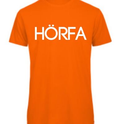 T-shirt classique en orange