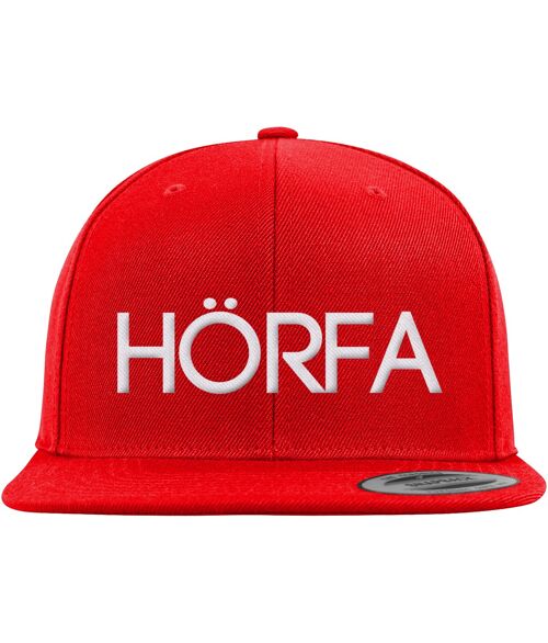 Classic Snapback in Red - Red