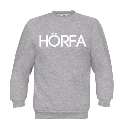 Classic Sweatshirt in Navy - Light Grey