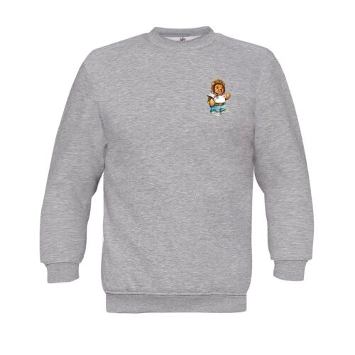 Töby Classic Crest Sweatshirt in Grey