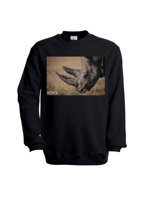 Rhinö Sweatshirt in Black - Black