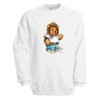 Töby Classic Sweatshirt in White