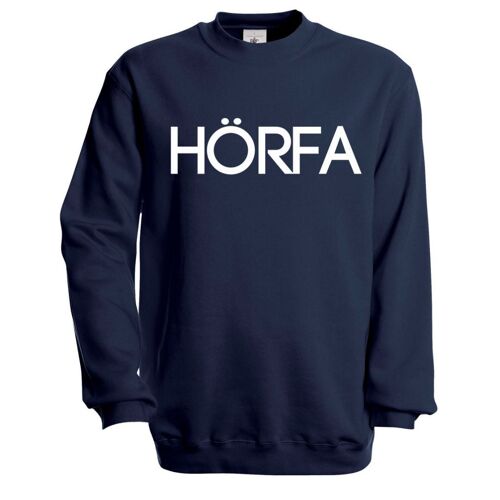 Classic Sweatshirt in Steel Grey - Navy