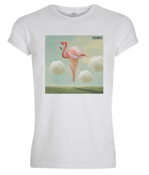 Flamingö T-Shirt - White