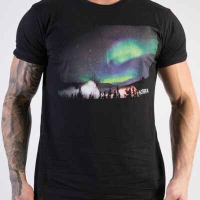 Camiseta Aurora - Negro