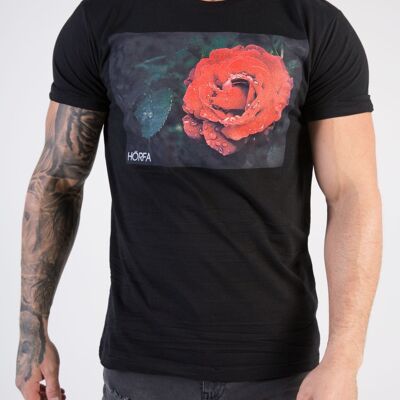 T-shirt Rose - Noir