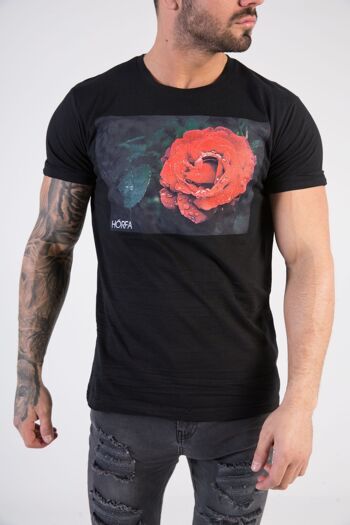 T-shirt Rose - Noir 1