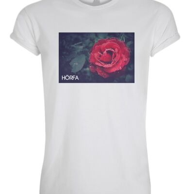 Camiseta Rose - Blanco