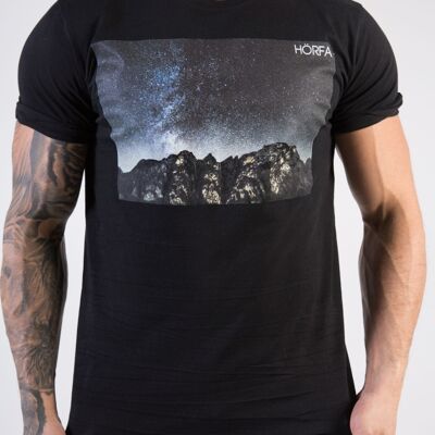 Stargazer-T-Shirt - Schwarz