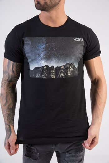 T-shirt Stargazer - Noir 1