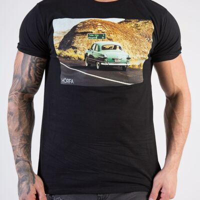 Camiseta Roadtrip - Negro