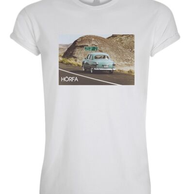 Camiseta Roadtrip - Blanco