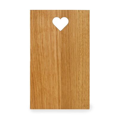 Cutting board oak heart