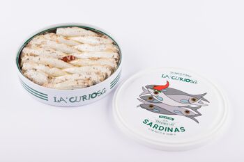 Petites sardines à l'huile d'olive épicée 10/14 pièces 3
