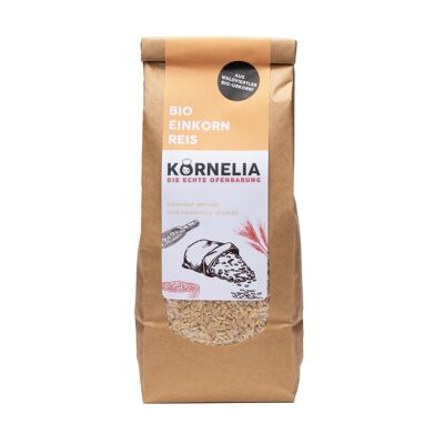 Organic einkorn rice