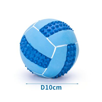 LATEX TOYS VOLLEYBALL D10CM BLUE