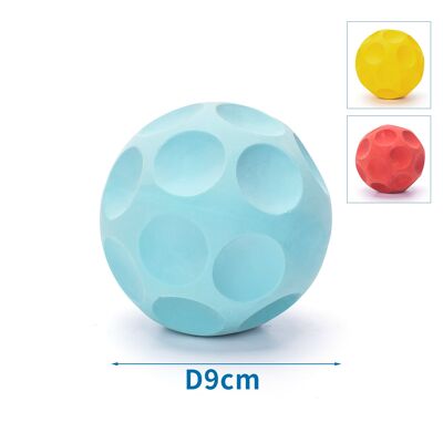 LATEX TOYS THREE COLOR BALL-M D9CM RED/BLUE/YELLOW