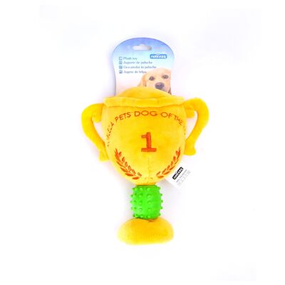 PLUSH TOY CUP H20CM YELLOW