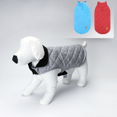 THREE LAYERS PET JACKET L35CM/L40CM/L45CM DATE RED/FROSTED BLUE/SILVERY GREY