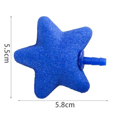 STAR AIRSTONE L5.8*W5.5CM BLUE