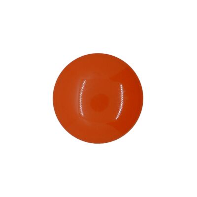 Incrustación, resina epoxi, a todo color, naranja, talla de copa 23