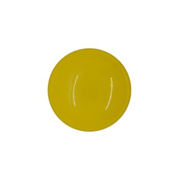 Incrustation, résine époxy, full color, jaune moutarde, taille de bonnet 23