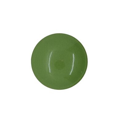 Incrustación, resina epoxi, a todo color, verde esmeralda, talla de copa 23