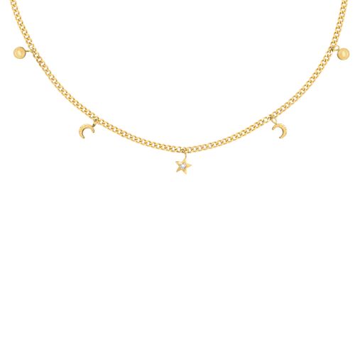 Midnight Necklace Gold