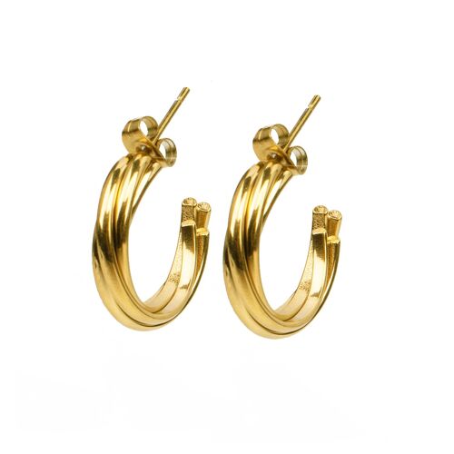 Hermosa Hoops Gold