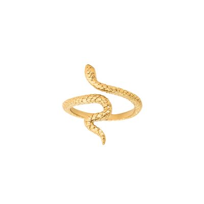 Lola Selflove Snake Ring Gold - 56