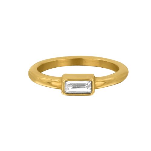 Square Charming Ring Gold - 56
