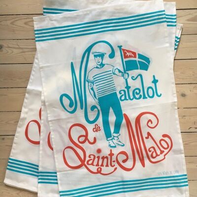 Sailor tea towel from Saint-Malo