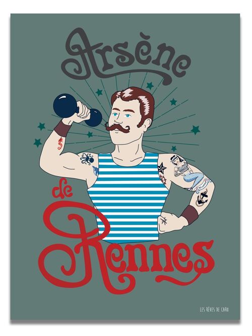 Affiche Arsène de Rennes