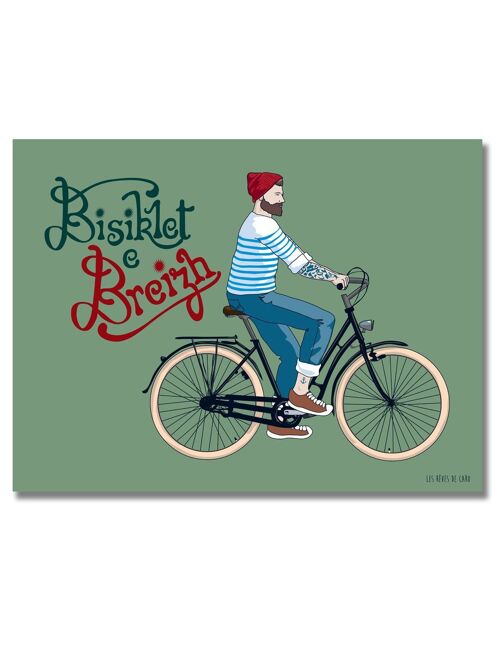 Affiche Bisiklet e Breizh