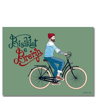Poster Bisiklet und Breizh