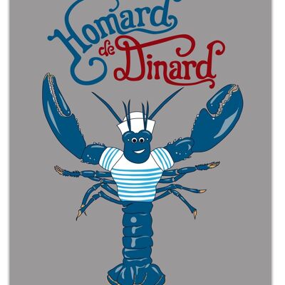 Dinard Lobster poster