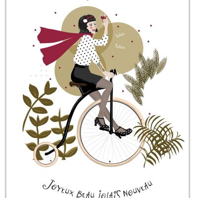 Poster Happy Beaujolais Nouveau