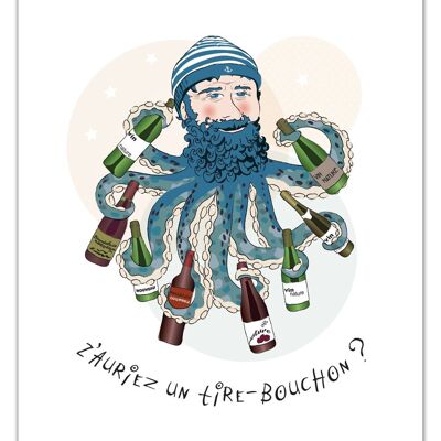 Poster The Wine Octopus