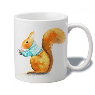 Winter Mood Squirrel Mug