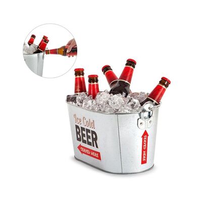 Beer cooler, Party Time, metal